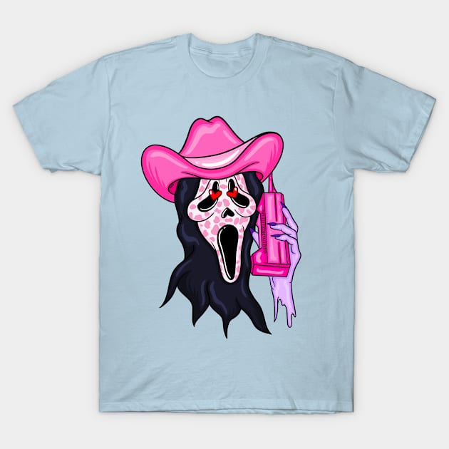 Cowgirl T-Shirt by BreezyArtCollections 